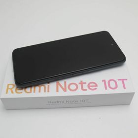 新品 SIMフリー Redmi Note 10T アジュールブラック M333(スマートフォン本体)