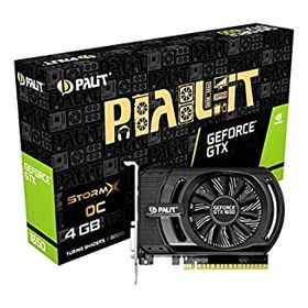 【中古】 Palit GeForce GTX 1650 StormX OC 4GB GDDR 5グラフィックスカード (GeForce GTX 1650 4GB GDDR 5 128ビット 4096 x 2160ピクセル PCI Exp