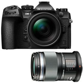 OM SYSTEM オーエムシステム OM-1 Mark II 12-45mm F4.0 PRO キット＋M.ZUIKO DIGITAL ED 60mm F2.8 Macro セット