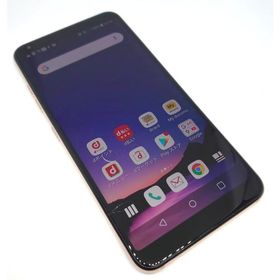 中古 LG style2 L-01L docomo ゴールド 画面サイズ:約 6.0インチ