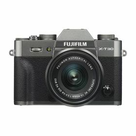 【中古】【1年保証】【美品】FUJIFILM X-T30 レンズキット XC 15-45mm OIS PZ チャコールシルバー