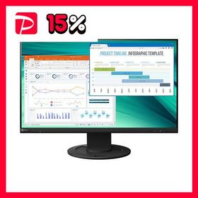 EIZO FlexScan 23.8型カラー液晶モニター ブラック EV2460-BK 1台