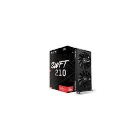 【平行輸入品】XFX Speedster SWFT210 Radeon RX 7600 Graphics Card with 8GB GDDR6 HDMI 3xDP, AMD RDNA 3 RX-76PSWFTFY