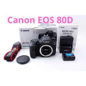 キヤノン(Canon)のデジタル一眼レフカメラ Canon EOS 80D ボディ(デジタル一眼)