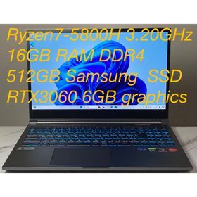 ガレリアント(GALLERIANT)のGalleria XL7R-R36 Ryzen7-5800H RTX3060(PC周辺機器)