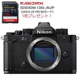 [新品]Nikon ニコン Zf ボディ ブラック【SanDisk SDカード128GB 1枚プレゼント!】（キャッシュバックキャンペーン対象商品）