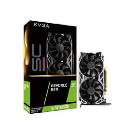 EVGA GeForce GTX 1650 Super SC ウルトラゲーム 4GB GDDR6 デュアルファン メタルバックプレート 04G-P4-1357-KR