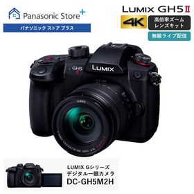 公式店 パナソニック デジタル一眼カメラ DC-GH5M2H 高倍率ズームレンズキット