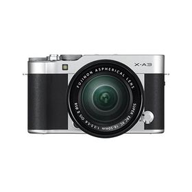 FUJIFILM ミラーレス一眼 X-A3 レンズキット シルバー X-A3LK-XC-S