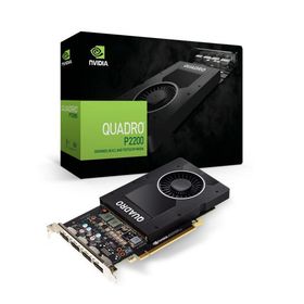 グラボ 中古 NVIDIA Quadro P2200 1280コア 5GB GDDRX DisplayPort 4画面対応 75W シングルスロット 8K構築可能 CAD グラフィックボード