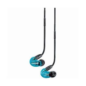 コンビニ受取可 SHURE シュア 有線 イヤホン SE215SPE-A トランスルーセントブルー