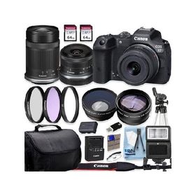 【平行輸入品】Canon EOS R7 4K Video Recording Mirrorless Camera with 18-45mm an