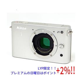 【プレミアムな日曜日はお買い得！LYP会員は限定ポイント+２％！】【中古】Nikon 一眼 1 J1 ボディ シルバー