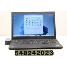 ノートパソコン 【ジャンク品】Lenovo ThinkPad L590 Core i3 8145U 2.1GHz/8GB/500GB/15.6W/FWXGA(1366x768)/Win11 液晶下部表示不良