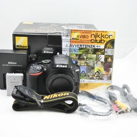 シャッター回数『5252』Nikon デジタル一眼レフカメラ D5500 ボディ(デジタル一眼)