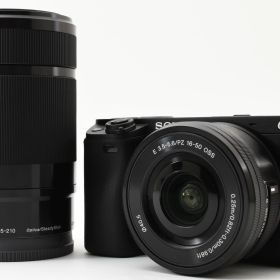 【中古】SONY ソニー α6400 ダブルズームレンズキット ブラック [ILCE-6400Y B]