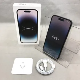 〔中古〕iPhone14 Pro 512GB スペースブラック MQ1L3J/A SIMフリー(中古1ヶ月保証)