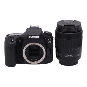 中古 デジタル一眼レンズキットCanon キヤノンEOS 90D レンズキット 21561056000087コンディションランク【A】（商品 No.05-0）