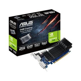 ASUS GeForce GT 730 2GB GDDR5 ロープロファイル グラフィックカード サイレントHTPCビルド用 I/Oポートブラケット付