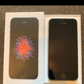 アップル(Apple)のiPhone SE Space Gray 64 GB(スマートフォン本体)