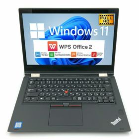【Windows11】【パフォーマンスを追求したビジネスノート】 Lenovo ThinkPad T480 第8世代 Core i5 8250U/1.60GHz 32GB 新品SSD480GB 64bit WPSOffice 14インチ フルHD カメラ 無線LAN 中古パソコン ノートパソコン モバイルノート PC Notebook 【中古】(ノートPC)