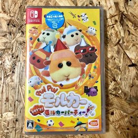 ニンテンドースイッチ(Nintendo Switch)の【新品未開封】特典付☆PUI PUI モルカー Let's!モルカーパーティー!(家庭用ゲームソフト)