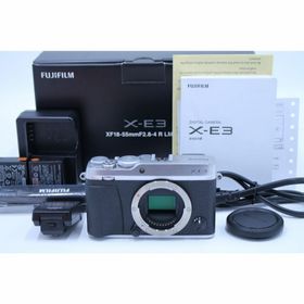 フジフイルム(富士フイルム)の■良品■ FUJIFILM X-E3シルバー(ミラーレス一眼)