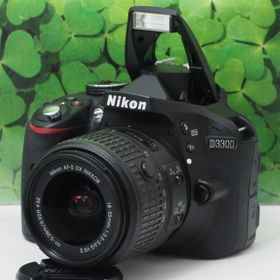 ニコン(Nikon)の【美品】スマホへ転送も可能❤️高画質Nikon D3300標準レンズ❤️(デジタル一眼)