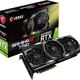 【中古】MSI GeForce RTX 2080 Ti GAMING X TRIO グラフィックスボード VD6722