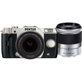ペンタックス PENTAX デジタル Q10 ダブルズームキット シルバー &lt;プレゼント包装承ります&gt;