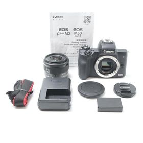 キヤノン Canon EOS Kiss M2 標準ズームレンズキット ブラック