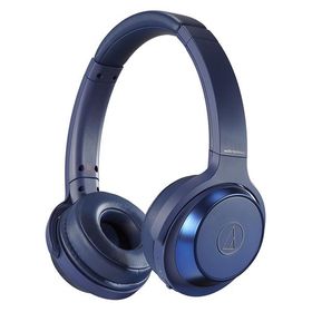 オーディオテクニカ ワイヤレスヘッドホン(ブルー) audio-technica ATH-WS330BT-BL 返品種別A