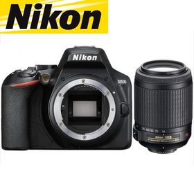 ニコン Nikon D3500 AF-S 55-200mm VR 望遠 レンズセット 手振れ補正 デジタル一眼レフ カメラ 中古