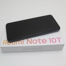 新品未使用 SIMフリー Redmi Note 10T アジュールブラック スマホ 白ロム あすつく 土日祝発送OK