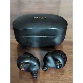 ソニー(SONY)のSONY フルワイヤレスイヤホン WF-1000XM4 ブラック(ヘッドフォン/イヤフォン)