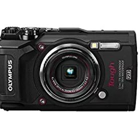 【中古】 OLYMPUS オリンパス デジタルカメラ Tough TG-5 ブラック 1200万画素CMOS F2.0 15m 防水 100kgf耐荷重 GPS+電子コンパス&内蔵Wi-Fi TG-5 BLK