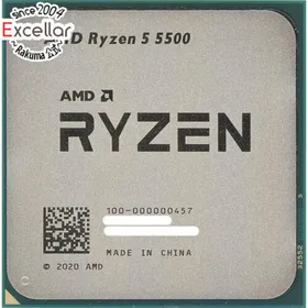 送料込◆未開封 新品 Ryzen 5 R5 5500 BOX AMD Ryzen 5 5500 BOX 新品¥8,500 中古¥7,700 | 新品・中古の