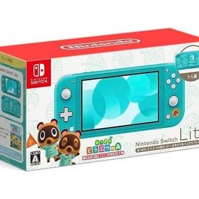 Nintendo Switch Lite本体 あつまれ どうぶつの森セット -まめきち＆つぶきちアロハ柄- ニンテンドースイッチハード