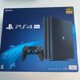 プレイステーション4(PlayStation4)のSONY PS4 Pro 1TB Jet Black CUH-7000B01(家庭用ゲーム機本体)