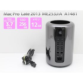 Apple Mac Pro Late2013 ME253J/A デスクトップPC Xeon E5-1620 v2 メモリ12GB SSD256GB AMD FirePro D300（デュアル）Cランク M83H 中古