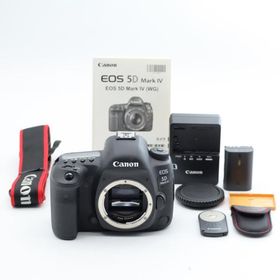 ショット数6413回 Canon デジタル一眼レフカメラ EOS 5D Mark IV ボディー EOS5DMK4 #3894