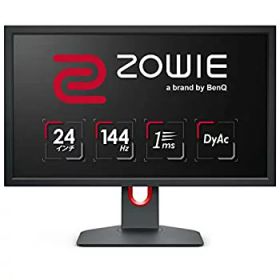 【中古】BenQ ZOWIE XL2411K ゲーミングモニター (24インチ/Full HD/TN/144Hz/1ms/DyAc/小さめ台座/OSDメニュー/指一本で高さ調整)
