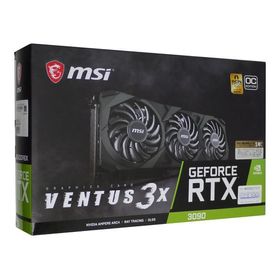 【中古】MSI製グラボ GeForce RTX 3090 VENTUS 3X 24G OC PCIExp 24GB 元箱あり [管理:1050016350]