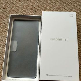 シャオミ(Xiaomi)のXiaomi 13T XIG04 アルパインブルー 通電確認のみ 一括支払い済(スマートフォン本体)