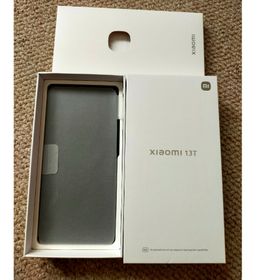 シャオミ(Xiaomi)のXiaomi13T XIG04SKA ブラック通電確認のみ(スマートフォン本体)