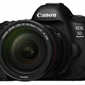 【中古】 Canon デジタル一眼レフカメラ EOS 5D MarkIV レンズキット EF24-70 F2.8L II USM 付属 EOS5DM4-2470LIILK