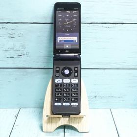 au KYOCERA GRATINA KYF37 ネイビーブラック 本体 白ロム SIMロック解除済み SIMフリー 326143