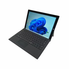 【中古】Windows11 タブレットPC Microsoft Surface Pro 3 1631 メモリ4GB SSD64GB Core i3-4020Y Wi-fi Webカメラ Office2016 12型タッチパネル テレワーク＆在宅授業最適 送料無料