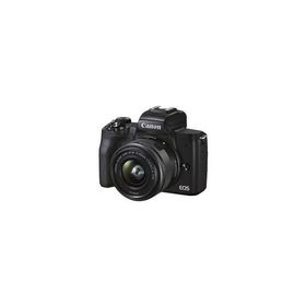 「訳あり品-外装箱傷あり」新品 デジタル一眼カメラ EOS Kiss M2 ダブルズームキット [ブラック]