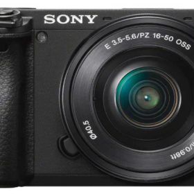 【中古】【1ヶ月保証】 ソニー SONY α6400 パワーズームレンズキット ブラック SDカード付き ミラーレス一眼